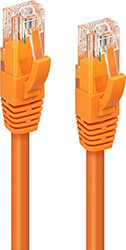 CABLEXPERT S/FTP CAT. 6A LSZH PATCH CORD ORANGE 0.5 M PP6A-LSZHCU-O-0.5M
