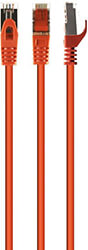 CABLEXPERT S/FTP CAT. 6A LSZH PATCH CORD ORANGE 1 M PP6A-LSZHCU-O-1M
