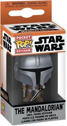 FUNKO POP FUNKO POCKET POP! DISNEY STAR WARS: THE MANDALORIAN THE MANDALORIAN KEYCHAIN