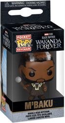 FUNKO POP FUNKO POCKET POP! MARVEL: BLACK PANTHER WAKANDA FOREVER - MBAKU KEYCHAIN