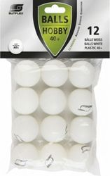 SUNFLEX ΜΠΑΛΑΚΙΑ PING PONG SUNFLEX HOBBY PVC 12 ΤΕΜΑΧΙΑ