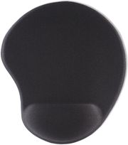 HAMA 126855 ERGONOMIC MOUSE PAD MINI WITH GEL WRIST REST BLACK
