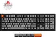KEYCHRON ΠΛΗΚΤΡΟΛΟΓΙΟ KEYCHRON K10 MAX K10M-H1 QMK WIRELESS MECHANICAL RED SWITCH RGB 100% US