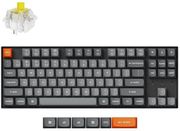 KEYCHRON ΠΛΗΚΤΡΟΛΟΓΙΟ KEYCHRON K8 MAX K8M-B4 QMK WIRELESS MECHANICAL BANANA SWITCH RGB 80% US