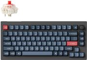 ΠΛΗΚΤΡΟΛΟΓΙΟ KEYCHRON V1 MAX V1M-D1 QMK/VIA WIRELESS CUSTOM MECHANICAL RED SWITCH RGB 75% US