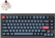 KEYCHRON ΠΛΗΚΤΡΟΛΟΓΙΟ KEYCHRON V1 MAX V1M-D3 QMK/VIA WIRELESS CUSTOM MECHANICAL BROWN SWITCH RGB 75% US