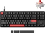 ΠΛΗΚΤΡΟΛΟΓΙΟ LEMOKEY X1 X1-A1 QMK/VIA WIRED MECHANICAL TKL 80% RED SWITCH US