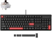 ΠΛΗΚΤΡΟΛΟΓΙΟ LEMOKEY X3 X3-A3 QMK/VIA WIRED MECHANICAL FULL 100% BROWN SWITCH US