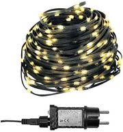 XMASFEST 810 ΛΑΜΠΑΚΙΑ LED ΛΕΥΚΟ ΘΕΡΜΟ ΣΕ ΣΕΙΡΑ ΜΕ ΠΡΟΓΡΑΜΜΑΤΑ IP44 43.5M