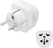 ADAPTER ΤΑΞΙΔΙΟΥ TΥΠΟΥ E ΚΑΙ F 3-PIN ΠΑΓΚΟΣΜΙΟΣ HAMA 223456