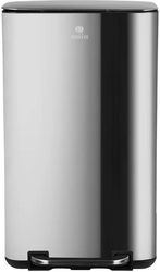 ESTIA ESTIA ΚΑΔΟΣ ΑΠΟΡΡΙΜΑΤΩΝ CUBIC SOFT CLOSE 30LT ΙΝΟΞ 01-21948