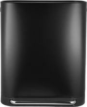 ESTIA ESTIA ΚΑΔΟΣ ΑΠΟΡΡΙΜΑΤΩΝ DUOPRIME SOFT CLOSE 60LT ΜΕ ΔΥΟ ΔΟΧΕΙΑ ΑΠΟ 30LT ΜΑΥΡΟΣ 01-20897