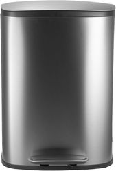 ESTIA ΚΑΔΟΣ ΑΠΟΡΡΙΜΑΤΩΝ SOLOPRIME SOFT CLOSE 50LT ΙΝΟΧ 01-20927