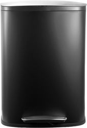 ESTIA ESTIA ΚΑΔΟΣ ΑΠΟΡΡΙΜΑΤΩΝ SOLOPRIME SOFT CLOSE 50LT ΜΑΥΡΟΣ 01-20910