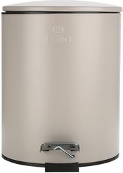 ESTIA ESTIA ΧΑΡΤΟΔΟΧΕΙΟ ΜΠΑΝΙΟΥ CLASSIC SOFT CLOSE 5LT ΜΑΤ TAUPE 02-5580