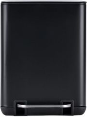 ESTIA ESTIA ΧΑΡΤΟΔΟΧΕΙΟ ΜΠΑΝΙΟΥ CUBIC SOFT CLOSE 6LT ΜΑΥΡΟ 02-20941