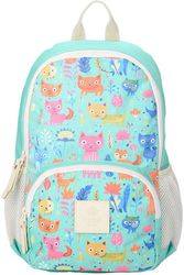 ESTIA ESTIA ΤΣΑΝΤΑ ΠΛΑΤΗΣ ΠΑΙΔΙΚΗ 10LT FELINE FOLIAGE 01-21283