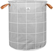 Estia Καλάθι Απλύτων LINE ART 60lt Πτυσσόμενο με Χερούλια 40x40x50cm 02-26943