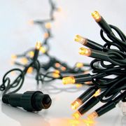 EUROLAMP 100 FLASH ΘΕΡΜΟ ΛΕΥΚΟ LED 5MM 230V ΕΠΕΚ/ΣΗ ΩΣ 3 1.5Μ ΠΡΑΣΙΝΟ ΚΑΛ. ΙΡ65 600-11117