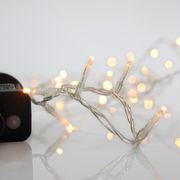 EUROLAMP 100 ΘΕΡΜΑ ΛΕΥΚΑ LED 3MM 31V8 ΠΡΟΓΡ. &amp; ΜΝΗΜΗ ΔΙΑΦΑΝΟ ΚΑΛ.3M ΙΡ44 600-14101