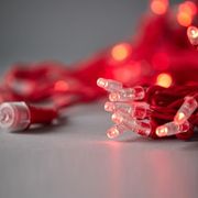 EUROLAMP 100 ΚΟΚΚΙΝΟ LED 5MM 230V 3 ΕΠΕΚ/ΣΕΙΣ ΩΣ 9 ΚΟΚΚΙΝΟ ΚΑΛ. 1.5M ΙΡ65 600-09160