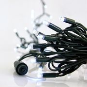 EUROLAMP 100 ΛΕΥΚΑ LED 5MM 230V 3 ΕΠΕΚ/ΣΕΙΣ ΩΣ 9 ΣΕΤ ΠΡΑΣΙΝΟ ΚΑΛ. 1.5M ΙΡ65 600-09100