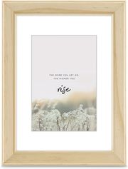 ΞΥΛΙΝΗ ΚΟΡΝΙΖΑ HAMA RISE NATURAL 20X30 CM 193158