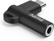 ΑΝΤΑΠΤΟΡΑΣ AUX USB-C - ΥΠΟΔΟΧΗ JACK 3.5 MM ANGLED HAMA-201701