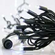 EUROLAMP100 ΛΕΥΚΑ LED 5MM ΚΑΠΑΚΙΑ 230V 3 ΕΠΕΚ/ΣΕΙΣ ΩΣ 9 ΣΕΤ ΠΡΑΣΙΝΟ ΚΑΛ1.5M ΙΡ67 600-09020