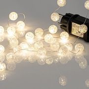 EUROLAMP EUROLAMP100 ΘΕΡΜΑ ΛΕΥΚΑ MINI LED ΑΚΡΥΛΙΚΕΣ ΜΠΑΛΙΤΣΕΣ 45V ΑΣΗΜΙ ΧΑΛΚΙΝΟ ΚΑΛ. 3M IP44 600-03920
