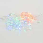 EUROLAMP100 ΠΛΑΚΕ RGB SMART MINI LED USB APP RC ΔΙΑΦΑΝΟ ΚΑΛ.2M IP20 600-11783