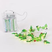 EUROLAMPΣΕΙΡΑ 20 ΘΕΡΜΑ ΛΕΥΚΑ LED ΓΚΙ 3ΧΑΑ TIMER ΧΑΛΚΙΝΟ ΚΑΛ. 1.9Μ IP20 600-03343