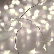 EUROLAMP 20 ΛΕΥΚΑ MINI LED 2ΧΑΑ TIMER ΑΣΗΜΙ ΧΑΛΚΙΝΟ ΚΑΛ. 1.9Μ IP20 DISPLAY BOX600-07640