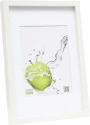 DEKNUDT S40AK1 P1 15X20 WOOD WHITE W. PASSEPARTOUT