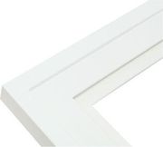 DEKNUDT S65KK1 WHITE 13X13 WOOD DOUBLE PASSEPARTOUT