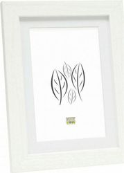 DEKNUDT DEKNUDT S66KF1 P1 15X20 WOOD WHITE W. PASSEPARTOUT