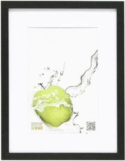 DEKNUDT S66KF2 P1 20X25 WOOD BLACK WITH PASSEPARTOUT