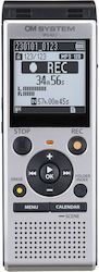 OLYMPUS OLYMPUS OM SYSTEM WS-882 (4GB) STEREO RECORDER SILVER INCL. BATTERIES ALKALINE