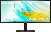 SAMSUNG ΟΘΟΝΗ SAMSUNG VIEWFINITY S6 LS34C652UAUXEN 34'' CURVED UWQHD 100HZ BLACK