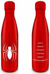 PYRAMID PYRAMID MARVEL: SPIDER-MAN TORSO METAL DRINKS BOTTLE 550ML