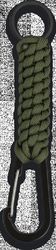 ΜΠΡΕΛΟΚ ALBAINOX SNAP HOOK WITH PARACORD AND RING. GREEN 33947-VE