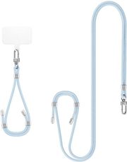 SPIGEN SPIGEN UNIVERSAL SET 2 (CROSS BODY STRAP 1P + WRIST STRAP 1P + CONTAG2 1P) MUTE BLUE