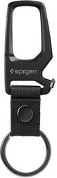 SPIGEN CARABINER WITH KEYRING 1 PACK BLACK