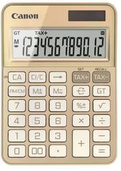 CANON KS-125KB-GD CALCULATOR GOLD