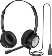 SUPERVOICE SUPERVOICE SVC-122 PROFESSIONAL HD CALL CENTER HEADSET DUAL WITH QD AND MIC W/O BOTTOM CABLE