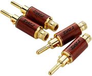 DALI DALI GOLDEN BANANA PLUGS (4 PCS IN PLASTIC BAG)