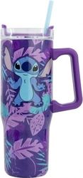 STOR STOR: DISNEY: STITCH - INSULATED STAINLESS STEEL XL RAMBLER MUG (940ML) (75893)