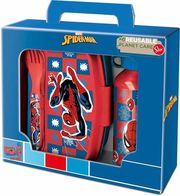STOR STOR: MARVEL: SPIDER-MAN MIDNIGHT FLYER - 4 PCS URBAN BTS SET IN GIFT BOX (74763)
