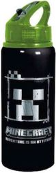 STOR STOR: MINECRAFT - ALUMINIUM SPORT BOTTLE (730ML) (75610)
