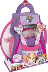 STOR STOR: PAW PATROL -GIRL 5 PCS NON SLIP BICOLOR PREMIUM SET (260ML) (74581)